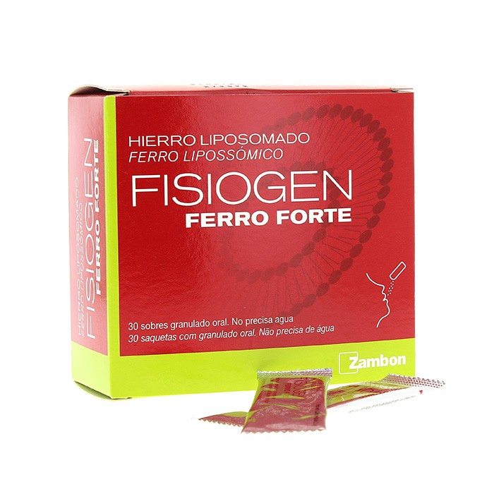 Fisiogen ferro forte 30 sobres