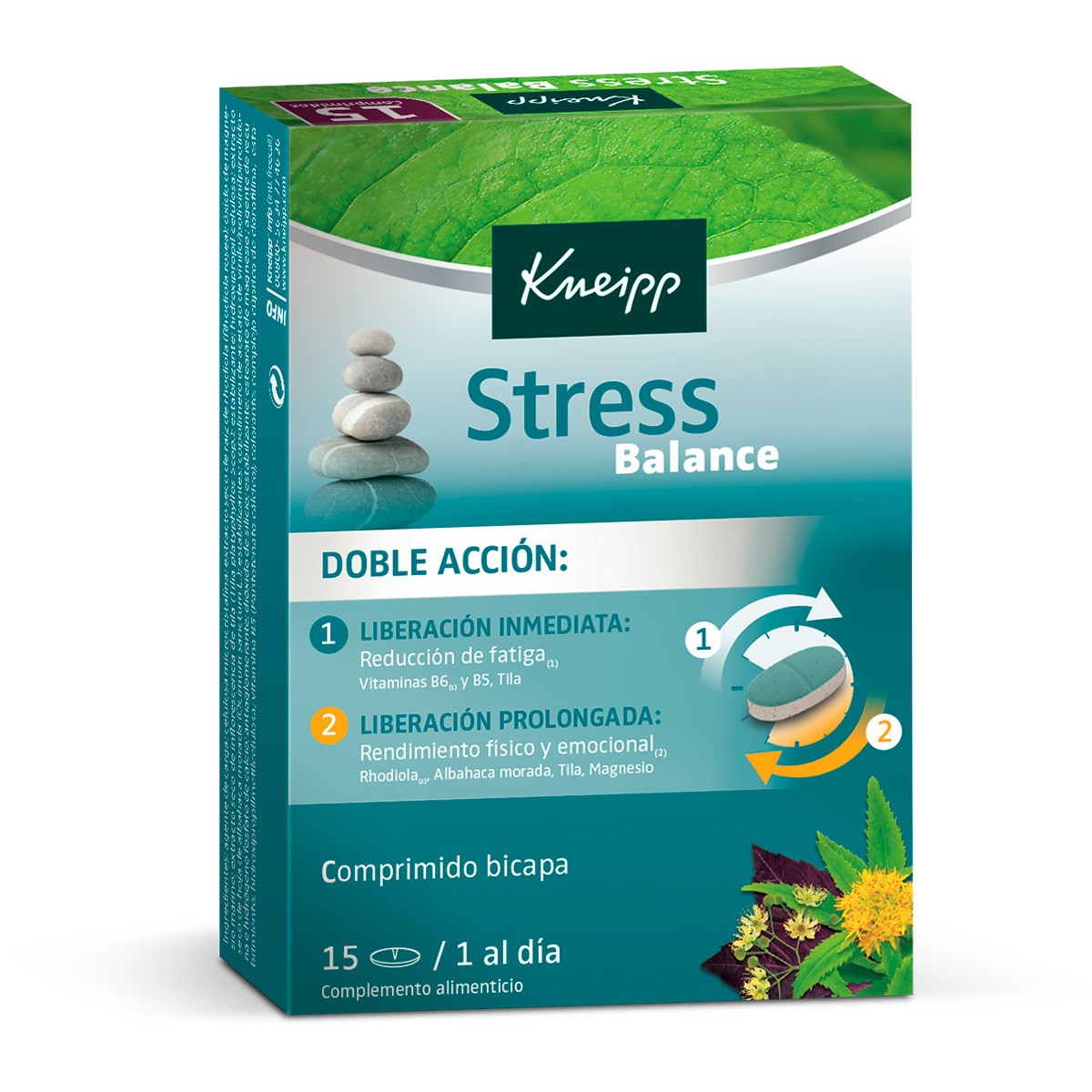 Kneipp Stress balance 15 tabletas